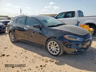 2013 Dodge Dart Limited with VIN 1C3CDFCA3DD320120, listed as a Copart auction lot 61642285 with 153,607 mi miles and Salvage title. Bid and sale history available at DreamBid. Image 4.