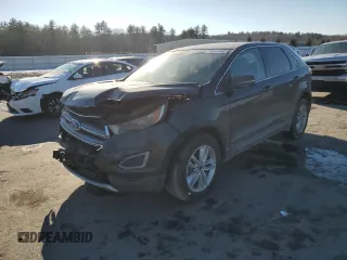 2015 Ford Edge SEL with VIN 2FMTK4J98FBC05001, listed as a Copart auction lot 88491025 with 98,166 mi miles and Salvage Title. Bid and sale history available at carsss.com. Image 1.