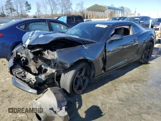 2014 Chevrolet Camaro LT with VIN 2G1FB1E37E9257935, listed as a Copart auction lot 42031675 with 161,029 mi miles and Salvage Title. Bid and sale history available at carsss.com. Image 1.