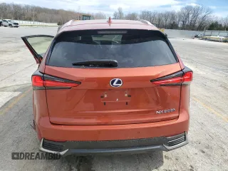 2021 Lexus NX 300h with VIN JTJGJRDZ9M2157039, listed as a Copart auction lot 49714395 with 63,847 mi miles and Salvage Title. Bid and sale history available at DreamBid. Image 6.
