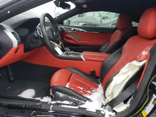 2019 BMW 8 Series M850i xDrive with VIN WBABC4C54KBU96021, listed as a Copart auction lot 82682333 with 0 mi miles. Bid and sale history available at carsss.com. Image 7.