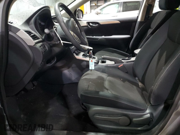 2017 Nissan Sentra S with VIN 3N1AB7AP8HY335353, listed as a Copart auction lot 57016845 with 45,485 mi miles and Non repairable. Bid and sale history available at DreamBid. Image 7.