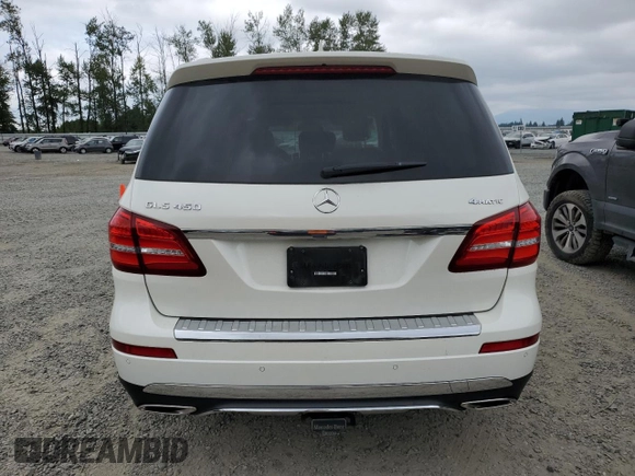 2018 Mercedes-Benz GLS 450 with VIN 4JGDF6EE8JB173550, listed as a Copart auction lot 63137774 with 61,974 mi miles and Salvage Title. Bid and sale history available at DreamBid. Image 6.