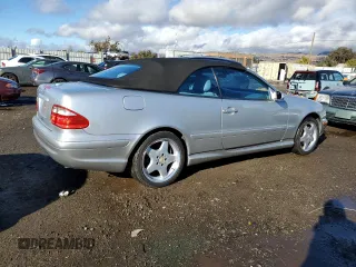 2001 Mercedes-Benz CLK 320/430 with VIN WDBLK70G01T075857, listed as a Copart auction lot 80506854 with 146,542 mi miles and Clean Title. Bid and sale history available at DreamBid. Image 3.