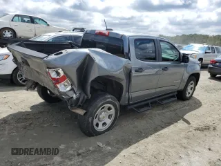 2021 Chevrolet Colorado 2WD Work Truck with VIN 1GCGSBEN1M1293514, listed as a Copart auction lot 72248054 with 84,783 mi miles and Salvage title. Bid and sale history available at DreamBid. Image 3.