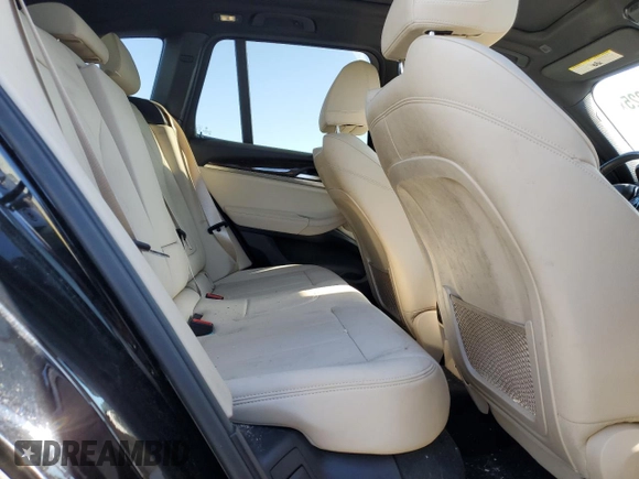 2020 BMW X3 xDrive30i with VIN 5UXTY5C09LLT37671, listed as a Copart auction lot 51134225 with 53,044 mi miles and Salvage Title. Bid and sale history available at DreamBid. Image 11.