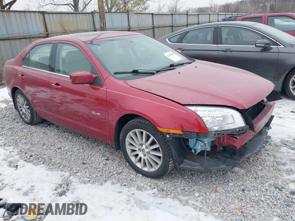2008 Mercury Milan Premier with VIN 3MEHM08198R609067, listed as a IAAI auction lot 41385909 with 70,310 mi miles and . Bid and sale history available at DreamBid. Image 1.