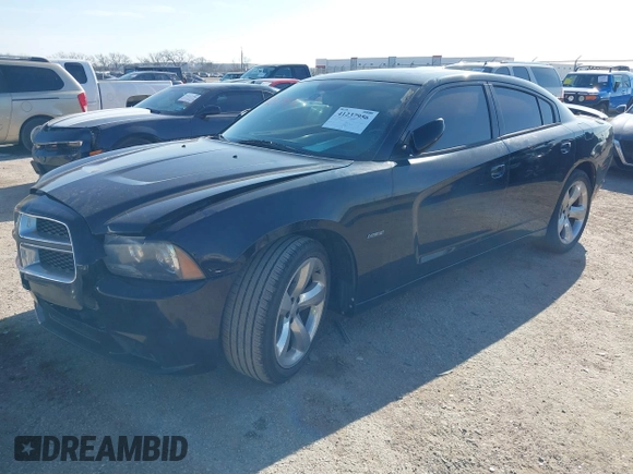 2013 Dodge Charger RT with VIN 2C3CDXCT4DH686677, listed as a IAAI auction lot 41237956 with 145,692 mi miles. Bid and sale history available at carsss.com. Image 17.