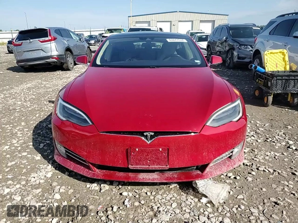 2016 Tesla Model S 70 with VIN 5YJSA1E1XGF153509, listed as a Copart auction lot 65047634 with 51,235 mi miles and Salvage Title. Bid and sale history available at carsss.com. Image 11.