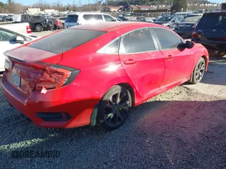 2019 Honda Civic Sport with VIN 2HGFC2F81KH535994, listed as a IAAI auction lot 41686522 with 131,835 mi miles and . Bid and sale history available at DreamBid. Image 4.