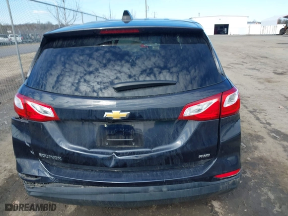 2020 Chevrolet Equinox LS with VIN 2GNAXSEV7L6115391, listed as a IAAI auction lot 41613087 with 57,648 mi miles. Bid and sale history available at carsss.com. Image 16.