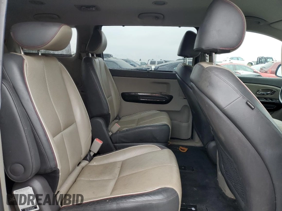 2016 Kia Sedona SX with VIN KNDMC5C15G6181498, listed as a Copart auction lot 51753695 with 182,117 mi miles and Salvage Title. Bid and sale history available at carsss.com. Image 11.