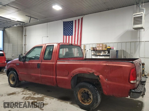 2002 Ford F-250 XL with VIN 1FTNX20LX2EC07167, listed as a Copart auction lot 77763794 with 252,397 mi miles and Clean title. Bid and sale history available at DreamBid. Image 2.
