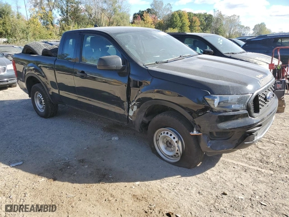 2022 Ford Ranger XL with VIN 1FTER1EH6NLD30201, listed as a Copart auction lot 74022244 with 27,093 mi miles and Clean Title. Bid and sale history available at carsss.com. Image 4.