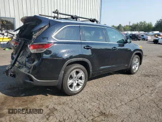 2016 Toyota Highlander Hybrid Limited with VIN 5TDDCRFH2GS020638, listed as a Copart auction lot 70344394 with 161,764 mi miles and Salvage Title. Bid and sale history available at carsss.com. Image 3.