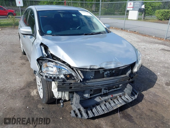 2013 Nissan Sentra SV with VIN 3N1AB7APXDL699460, listed as a IAAI auction lot 41988177 with 92,251 mi miles. Bid and sale history available at carsss.com. Image 6.