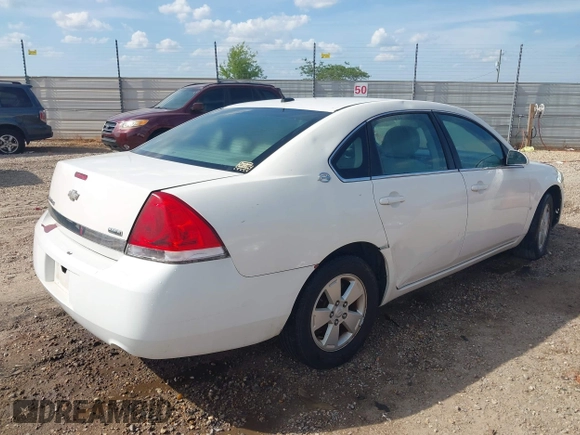 2008 Chevrolet Impala LT with VIN 2G1WT58K181217229, listed as a IAAI auction lot 42181437 with 220,597 mi miles and . Bid and sale history available at DreamBid. Image 4.