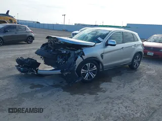 2020 Mitsubishi Outlander Sport ES 2.0 with VIN JA4AP3AU7LU017789, listed as a IAAI auction lot 40986315 with 86,514 mi miles. Bid and sale history available at carsss.com. Image 2.