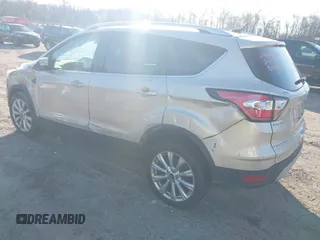2017 Ford Escape Titanium with VIN 1FMCU0JD2HUD92675, listed as a IAAI auction lot 41834723 with 113,503 mi miles. Bid and sale history available at carsss.com. Image 3.
