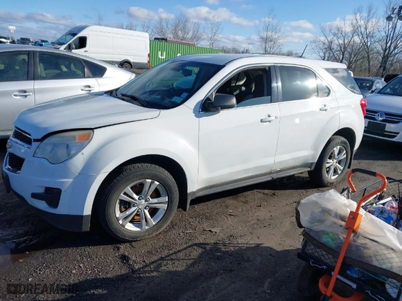 2013 Chevrolet Equinox LS with VIN 2GNFLCEK7D6420503, listed as a IAAI auction lot 41853106 with 153,072 mi miles. Bid and sale history available at carsss.com. Image 2.