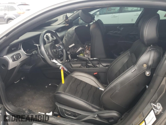 2023 Ford Mustang GT with VIN 1FA6P8CF6P5307163, listed as a Copart auction lot 50249155 with 16,115 mi miles and Salvage title. Bid and sale history available at DreamBid. Image 7.