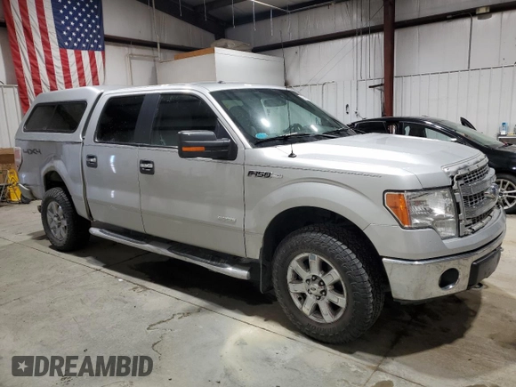 2013 Ford F-150 XL with VIN 1FTFW1ET1DFA06247, listed as a Copart auction lot 46431945 with 87,960 mi miles and Salvage Title. Bid and sale history available at carsss.com. Image 4.