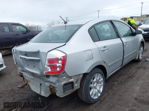 2010 Nissan Sentra S with VIN 3N1AB6AP8AL641840, listed as a IAAI auction lot 41849497 with 153,839 mi miles and . Bid and sale history available at DreamBid. Image 4.