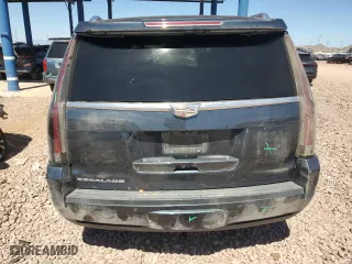 2019 Cadillac Escalade Platinum with VIN 1GYS4DKJ0KR307851, listed as a Copart auction lot 72234674 with 0 mi miles and Salvage Title. Bid and sale history available at carsss.com. Image 6.