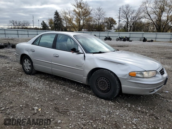 2000 Buick Regal LS with VIN 2G4WB55K1Y1351314, listed as a Copart auction lot 80290014 with 0 mi miles and Salvage Title. Bid and sale history available at carsss.com. Image 4.