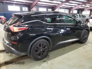 2017 Nissan Murano S with VIN 5N1AZ2MH2HN197592, listed as a Copart auction lot 44399205 with 198,964 mi miles and Clean Title. Bid and sale history available at DreamBid. Image 3.