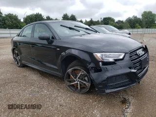 2020 Audi A3 Sedan S line Premium with VIN WAUBEGFF5LA091244, listed as a Copart auction lot 56398174 with 13,710 mi miles and Salvage Title. Bid and sale history available at carsss.com. Image 4.