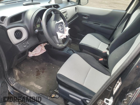 2012 Toyota Yaris L with VIN JTDKTUD39CD530685, listed as a Copart auction lot 53840085 with Not Provided miles and Salvage Title. Bid and sale history available at DreamBid. Image 7.