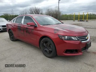 2015 Chevrolet Impala LT with VIN 2G1115SL9F9227541, listed as a Copart auction lot 52438555 with 164,486 mi miles and Salvage title. Bid and sale history available at DreamBid. Image 4.
