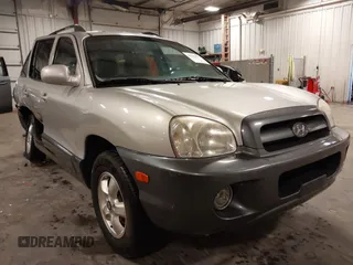 2005 Hyundai Santa Fe GLS with VIN KM8SC73D95U974594, listed as a IAAI auction lot 42340827 with 126,081 mi miles and . Bid and sale history available at DreamBid. Image 1.