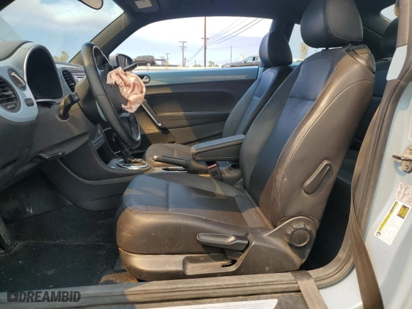 2012 Volkswagen Beetle 2.5L w/Sound/Nav PZEV with VIN 3VWJP7AT6CM656364, listed as a Copart auction lot 71071434 with 0 mi miles and Salvage Title. Bid and sale history available at carsss.com. Image 7.