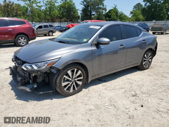 2021 Nissan Sentra SV with VIN 3N1AB8CV6MY326307, listed as a Copart auction lot 61548615 with 79,216 mi miles and Salvage title. Bid and sale history available at DreamBid. Image 1.