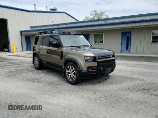 2023 Land Rover Defender X с VIN SALEX7EU8P2140939, выставлен на аукционе Copart как лот 55811195 с пробегом 33 446 миль миль и Списание • Salvage title. История ставок и продаж доступна на DreamBid. Изображение 15.