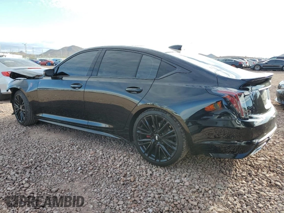 2024 Cadillac CT5 Sport z VIN 1G6DP5RK2R0119473, wystawiony jako Copart lot #48909735 z przebiegiem 14 446 mil mil oraz Szkoda całkowita • Salvage title. Historia ofert i sprzedaży dostępna na DreamBid. Obrazek 2.