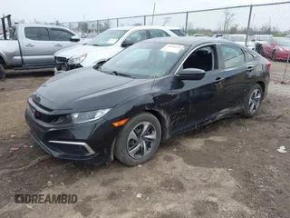 2020 Honda Civic Sedan LX with VIN 2HGFC2F67LH540441, listed as a IAAI auction lot 42026015 with 39,981 mi miles. Bid and sale history available at carsss.com. Image 17.