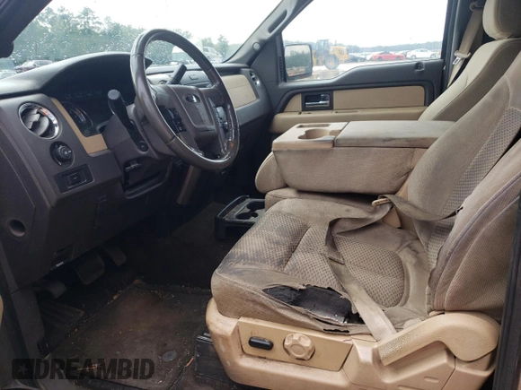 2014 Ford F-150 XL with VIN 1FTFW1EF3EKE76976, listed as a Copart auction lot 62586565 with 184,469 mi miles and Salvage title. Bid and sale history available at DreamBid. Image 7.