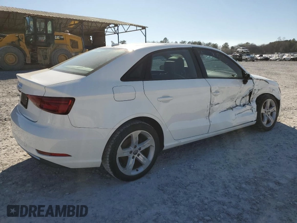 2017 Audi A3 Sedan Premium with VIN WAUAUGFFXH1037802, listed as a Copart auction lot 41999444 with 123,668 mi miles. Bid and sale history available at carsss.com. Image 3.