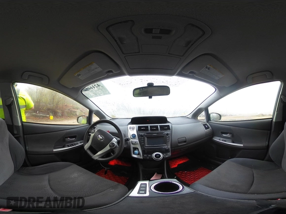 2014 Toyota Prius Two with VIN JTDZN3EU7EJ001850, listed as a IAAI auction lot 42160609 with 168,097 mi miles and . Bid and sale history available at DreamBid. Image 18.