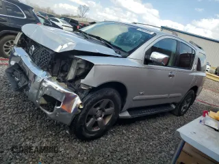 2005 Nissan Armada LE z VIN 5N1AA08A85N715449, wystawiony jako Copart lot #49084885 z przebiegiem 211 131 mil mil oraz Szkoda całkowita • Salvage title. Historia ofert i sprzedaży dostępna na DreamBid. Obrazek 1.