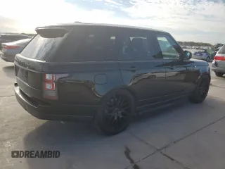 2015 Land Rover Range Rover with VIN SALGR2VF9FA240821, listed as a Copart auction lot 81156374 with 136,243 mi miles and Clean Title. Bid and sale history available at carsss.com. Image 3.