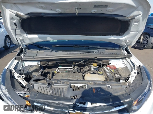 2019 Chevrolet Trax LS with VIN 3GNCJNSB9KL357213, listed as a IAAI auction lot 41437858 with 74,589 mi miles. Bid and sale history available at carsss.com. Image 10.