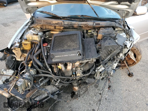 2008 Mazda 3 Mazdaspeed3 GT z VIN JM1BK34M981856937, wystawiony jako Copart lot #43477045 z przebiegiem Nie podano mil oraz Szkoda całkowita • Salvage title. Historia ofert i sprzedaży dostępna na DreamBid. Obrazek 12.