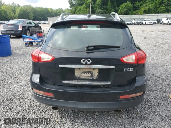 2010 Infiniti EX with VIN JN1AJ0HP1AM700027, listed as a Copart auction lot 61242935 with 204,033 mi miles and Salvage title. Bid and sale history available at DreamBid. Image 6.