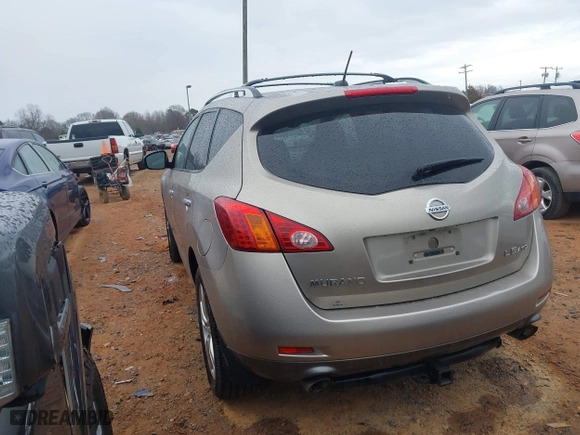 2009 Nissan Murano LE with VIN JN8AZ18WX9W137860, listed as a IAAI auction lot 41761735 with 148,570 mi miles. Bid and sale history available at carsss.com. Image 3.