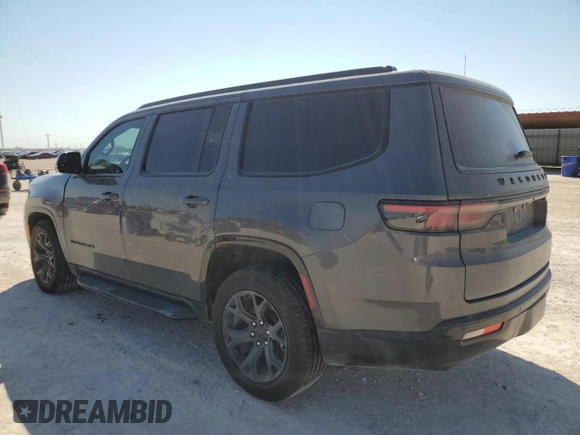 2024 Jeep Wagoneer Series II Carbide with VIN 1C4SJVBP4RS107924, listed as a Copart auction lot 71017184 with 15,695 mi miles and Salvage Title. Bid and sale history available at DreamBid. Image 2.