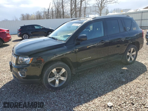 2016 Jeep Compass High Altitude Edition with VIN 1C4NJDEB0GD772702, listed as a Copart auction lot 52634105 with 74,494 mi miles and Salvage Title. Bid and sale history available at carsss.com. Image 1.
